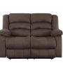 Two Piece Indoor Brown Microsuede Five Person Seating Set - Image 2