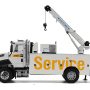 CAT Caterpillar CT660 Auto-Crane Titan 85 Truck with Miller EnPak White "Transport Series" 1/50 Diecast Model by Diecast Masters - Image 3