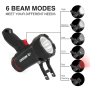 2500 Lumens Dual Power Floating Rechargeable Spotlight - Image 4
