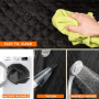 Dog Car Seat Cover, Back Seat Cover for Dogs Pet Car Seat Protector Waterproof Bench Car Seat Cover, Non-Slip Reat Seat Cover Fits Middle Armrest for Most Cars Trucks Suvs - Black - Image 7