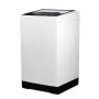 Black+Decker - Small Portable Washer, Portable Washer 1.7 Cu.Ft. with 6 Cycles, Transparent Lid & LED Display - White - Image 1