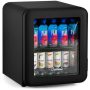 Cooluli - Decor 1.7 cuft Glass Beverage Cooler - Black - Image 1