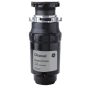 GE - 1/3 HP Continuous Feed Garbage Disposer - Black - Image 1