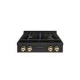 ZLINE - 30 in. Wide 4 Burner AutographParamount Rangetop with Gold Accents (SRTBZ-30-G) - Black Stainless Steel - Image 1