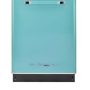 Unique Appliances - Classic Retro 24" Top Control Dishwasher with Stainless Steel Tub and 3rd Rack - Ocean Mist Turquoise - Image 1