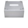 LG - SIGNATURE SideKick 1.0 Cu Ft Top Load Pedestal Washer with Dual LED Display - Brushed Platinum Steel - Image 1