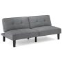 Convertible Folding Futon Sofa Bed with 6-Position Adjustable Backrest - Image 1