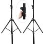 2 Rockville DJ PA Tripod Speaker Stands Hydraulic Air Powered Auto Lift RVSS4A - Image 1