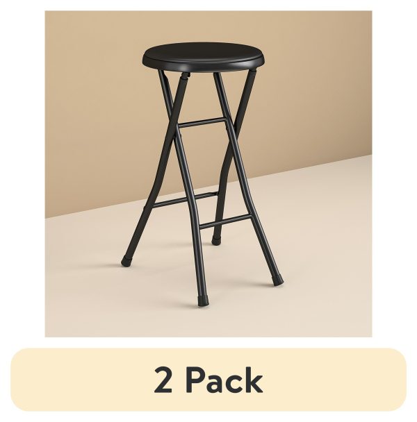 2-pack-Mainstays-Folding-Metal-Stool-Black_07535d83-e9c8-472a-93fa-6d4975df6085.44951ac5d62911910e67119e1d94b4cf.jpg