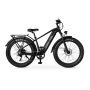 Ozark Trail 26" M.3 Ranger+ Electric Fat Tire Bike, 48V, Class 2, Black, Fits Riders 5'2" - 6'1", Adult, Unisex - Image 1