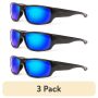 (3 pack) Terminator Polarized Sports Outdoors Fishing Sunglasses for Men Women - Stinger 1 Pair - Image 1