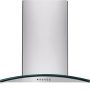 Frigidaire - 30 inches - Externally Vented & Recirculating - Wall Range Hood - Stainless Steel/Glass - Image 1