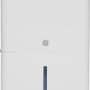 GE - 50-Pint Portable Dehumidifier with Built-In Pump and Smart Dry for Wet Spaces - White - Image 1
