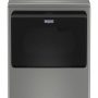 Maytag - 7.4 Cu Ft. Smart Electric Dryer with Pet Pro Option and Extra Power - Classic SIlver - Image 1