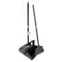 Libman 10-in Poly fiber Multi-surface Angle with dustpan Upright Broom - Image 1