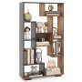 47-Inch Tall Bookshelf for Home Office Living Room - Image 1