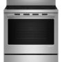 KitchenAid - 30 in. Wide 5 elements 5.3 cu. ft. Smart Freestanding Electric Range with Convection Cooking Modes - PrintShield Stainless Finish - Image 1