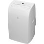 LG - 450 Sq. Ft. 10,200 BTU DOE Smart Portable Air Conditioner with Supplemental Heater - White - Image 1