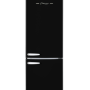 Unique Appliances - 24 in. Wide Classic Retro 23.8 in 11.7 cu. ft. Frost Free Retro Bottom Freezer Refrigerator ENERGY STAR - Midnight Black - Image 1