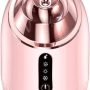Facial Steamer - Nano Ionic Facial Steamer with Cold&Warm&Hot Mist,240ml Large Water Tank,Small Face Humidifier,White - Image 1