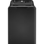 GE - 4.5 Cu. Ft. Top Load Washer with Water Level Control, Deep Fill, Quick Wash, and Glass Lid - Diamond Gray - Image 1