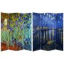 6 ft. Printed 4-Panel Room Divider - Image 1