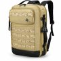 Swissdigital Design - BERG Hybrid TSA-Friendly Briefcase With USB Charging Port RFID Protection and Fits Up to 16″ Laptop - Dark Khaki - Image 1