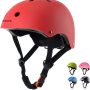 BURSUN Kids Bike Helmet Ventilation & Adjustable Toddler Helmet for Ages 2-14 Kids Boys Girls Multi-Sport Helmet for Skateboard Roller Skateing Bicycle Scooter blance Bike - Image 1