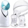 EZBASICS Facial Steamer Blue Bundled Hair Steamer - Image 1