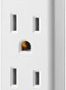 Insignia™ - 6-Outlet Power Strip - White - Image 1