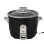 Zojirushi - 3 Cup Rice Cooker/Steamer - Black - Image 1