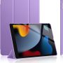 Soke Case for iPad 9th Generation 2021/ iPad 8th Generation 2020/ iPad 7th Gen 2019, [Slim Trifold Stand + Auto Wake/Sleep], Premium Protective Hard PC Back Cover for iPad 10.2 Inch (Wine Red) - Image 1
