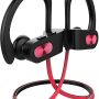 Redzoo Bluetooth Headphones V5.0,Running Headphones w/16 Hrs Playtime, Bass+ HD Stereo Wireless Sports Earphones w/IPX7 Waterproof Earbuds in Ear for Workout, Gym w/CVC6.0 Noise Cancelling Mic Black - Image 1