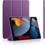 Soke Case for iPad 9th Generation 2021/ iPad 8th Generation 2020/ iPad 7th Gen 2019, [Slim Trifold Stand + Auto Wake/Sleep], Premium Protective Hard PC Back Cover for iPad 10.2 Inch (Wine Red) - Image 1