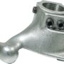 Motorcycle Tire Changer Duckhead, Motor Tire Machine Mount Demount Head, Metal Duck Head Wheel Tyre Repair Tool, Stainless Steel, Straight Hole Φ 1⅕″ | 1.18″ (30 mm), Regular Mount, Pack of 1 - Image 1