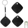 Bluetooth Tracker and Item Locator: Key Finder, Smart tag Item Finder Works with Apple Find My(only iOS Compatible),1 Year Replaceable Battery, Smart Tracker for Keys Bags Wallets Pet (White-3pack) - Image 1