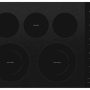 Whirlpool - 30 in. Wide 5 element Electric Cooktop - Black - Image 1