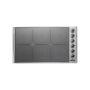 Viking - 37 in. Wide 6 Element Professional 5 Series Electric Induction Cooktop - Stainless Steel/Transmetallic Glass - Image 1