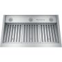 GE - 36 inches - Externally Vented & Recirculating - Range Hood Insert - Stainless Steel - Image 1