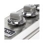 Viking - Control Knob Set for Professional 5 Series VECU53616BSB - Stainless Steel - Image 1