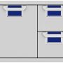 Hestan - Aspire AESDR Series 30" Double Drawer and Storage Door Combination - Prince - Image 1