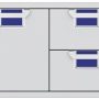 Aspire by Hestan - AESDR Series 36" Double Drawer and Storage Door Combination - Prince - Image 1