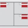 Aspire by Hestan - AESDR Series 36" Double Drawer and Storage Door Combination - Matador - Image 1