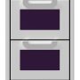 Hestan - AGDR Series 16" Outdoor Double Storage Drawers - Lush - Image 1