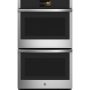 GE Profile - 30" Smart Built-In Double Electric Convection Wall Oven with Air Fry & Precision Cooking - Stainless Steel - Image 1