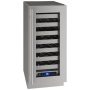U-Line - Wine Captain 5 Class 28-Bottle Wine Cooler - Stainless Steel - Image 1