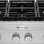 KitchenAid - 36 in. Wide 6 burners Commercial-Style Built-In Gas Cooktop - Stainless Steel - Image 1