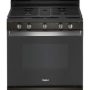 Whirlpool - 5.0 Cu. Ft. Freestanding Gas Range with Self-Cleaning and SpeedHeat Burner - Black Stainless Steel - Image 1