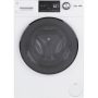 GE - 2.4 Cu. Ft. High-Efficiency Front Load Washer and Electric Condenser Dryer Combo with Steam and Sanitize - White - Image 1
