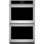 Monogram - Statement Collection 30" Built-In Double Electric Convection Wall Oven with LCD Controls and Precision Cooking - Stainless Steel - Image 1